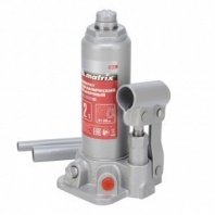 Домкрат гидравлический бутылочный 2 т, h подъема 181-345мм, Matrix