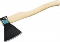 Топор 1550г дерев. ручка, кованый, 500мм, 1200/1550г, с округлым лезвием СИБИН