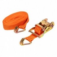 Стяжка груза 8м, храповый механизм, шир. ленты 38мм, с крюками, 8x0.038м Stels