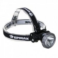 Фонарь налобный светодиодный аккумуляторный, XH-P50 LED, 3 режима, 2000мАч, 8,3х6х7,3см, USB кабель, ЕРМАК