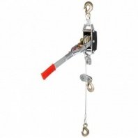 Лебедка рычажная, тяга - 4 т, подъем - 1,6 т, двойное храповое колесо// Matrix