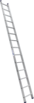 Лестница односекционная алюминиевая Н169см; 1*6 ст; 2,1кг Мега СТАРТ (54х20, 1,25)