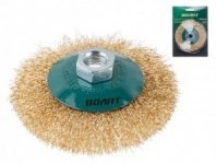 Щетка металл. для УШМ 100мм/М14 тарелка пушистая ВОЛАТ