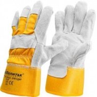 Перчатки КРС рабочие БРИГАДИР цельная ладонь