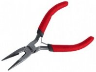 Длинногубцы 125мм, тонконосы мини полированные, сталь С55,