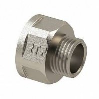 Переходник 3/4"х1/2", Ду20х15, Ш-Г, никель (Ду20В*15Н) RTP