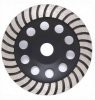 Чашка алмазная 150мм зачистная турбо TURBO Про Trio Diamond