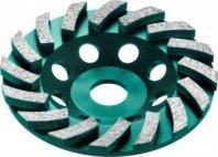 Чашка алмазная 125мм зачистная турбо сегментная INDUSTRIAL (33368-125) KRAFTOOL