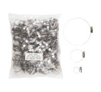 Хомут 12мм  20-32  (100 шт) в пакете