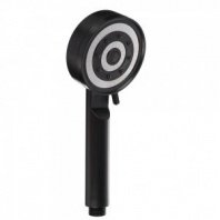 Лейка для душа, 5 режимов, 90мм, черный