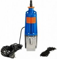 Насос вибрационный, кабель 10м, верхний забор, 225Вт, напор 60м, 1200л/ч, Электронасос КАЧАН 20/60-10м