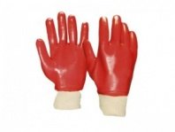 Перчатки масло-бензо стойкие красные