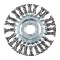 Щетка металл. для УШМ 125/22мм дисковая крученая ЕРМАК
