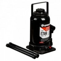 Домкрат гидравлический бутылочный 20 т, h подъема 242-452мм ЕРМАК