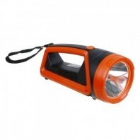 Фонарь прожектор, LED + COB, 6 режимов, 2400мАч, USB кабель, 9х9х20см, пластик ЕРМАК