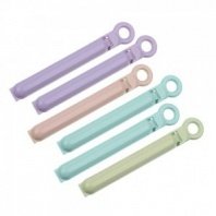 Набор зажимов для пакетов 6шт, пластик, 10см VETTA