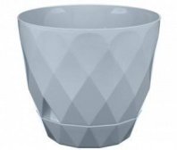 Горшок д/цветов Laurel D277мм 9,3л с поддоном серый*10 7509