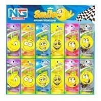 Ароматизатор бумажный "Смайл", дисплей 60 штук, цена за 1шт NEW GALAXY