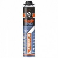 Клей-пена профи 880г 750мл всесезонная PROFPUR