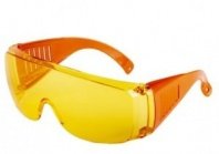 Очки защитные желтые, поликарбонат, Amigo
