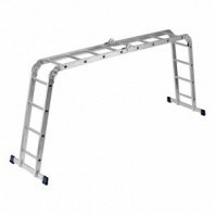 Лестница-трансформер алюм. 4х4 4,66м Сибртех