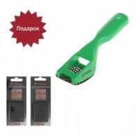 Шабер по гипсокартону ТУНДРА, пластиковый, 60 х 40 + ПОДАРОК сетки для шабера - 2 шт. 5429424