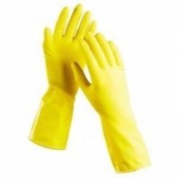 Перчатки хозяйственные латексные M, RC-L Рыжий кот
