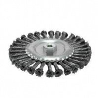 Щетка металл. для УШМ 175мм/М14 дисковая крученая проволока, плоская, Pobedit