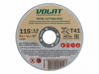 Круг отрезной 115х1.0x22.2 мм для металла ВОЛАТ LIGHT 95115-10, шт, 4892022951103