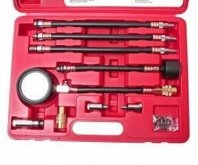 Компрессометр для бензиновых двигателей с набором адаптеров JTC /1/10
