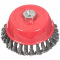 Щетка чашка УШМ 125мм крученая М14, 997125 Bartex