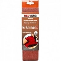 Лента шлифовальная 75х533 мм, Р40/80/120, 3шт, REDVERG (920151)