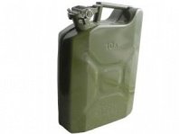 Канистра 10л (металл) стальная. Предназначение: для транспортировки и хранения горючего и масел