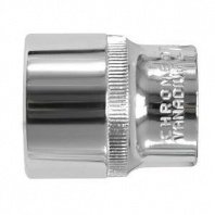 Головка 1/2" 6гр. 27мм FLANK. с насеч. CrV