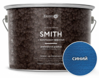 Эмаль молотковая синяя 2кг Smith ELCON