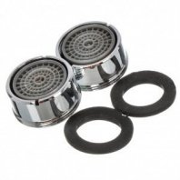 Аэратор для смесит, пластик, наруж рез, 2 шт, инд уп, ComfortFactor, F04, 65510-20