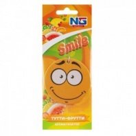 Ароматизатор бумажный "Смайл", Тутти фрутти, Дизайн GC NEW GALAXY