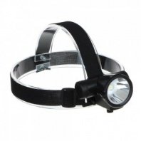 Фонарь налобный светодиодный аккумуляторный, 1 LED, 3 Вт, 7*8см,2режима,1200мАч, USB кабель,пластик ЧИНГИСХАН