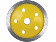 Чашка алмазная 125мм зачистная сплошная