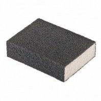 Губка абразивная шлифовальная 100х70х25мм, P80 средняя плотн. Matrix
