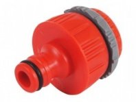 Адаптер внутренняя резьба 3/4"-1", с переходником, пластиковый