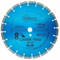 Алмазный диск сегмент 300х25,4х3,25мм, высота алмаз. слоя 12мм, 380300 Лазер бетон Trio-Diamond