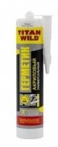 Герметик акриловый белый 310мл, 320г Titan Wild