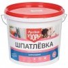 Шпатлевка фасадная 8кг, акрил, универсальная, для внутр и наруж раб, Русские узоры