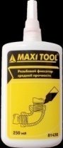 Фиксатор резьбы 250мл красный, средней прочности MaxiTool