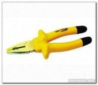 Пассатижи диэлектрические 180мм до 1000в БМ (Плоскогубцы)