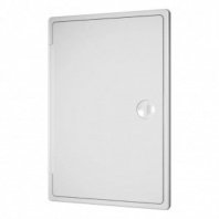 Лючок ревизионный 150х150мм, пластик-АВС, с ручкой-задвижкой, бел, Эра, ЛТ1515П