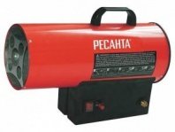 Тепловая газовая пушка 10кВт, 300м3/час ТГП-10000 Ресанта