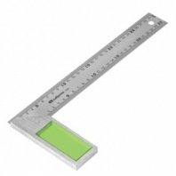 Угольник 300мм, металлический// Сибртех