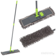 Швабра для пола с насадкой из микрофибры MopМ4 цвет - серый (12)